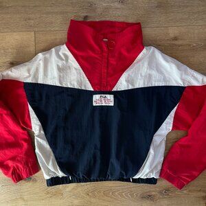 Vintage FILA Colorblock Windbreaker Jacket • 90s Retro • Size S